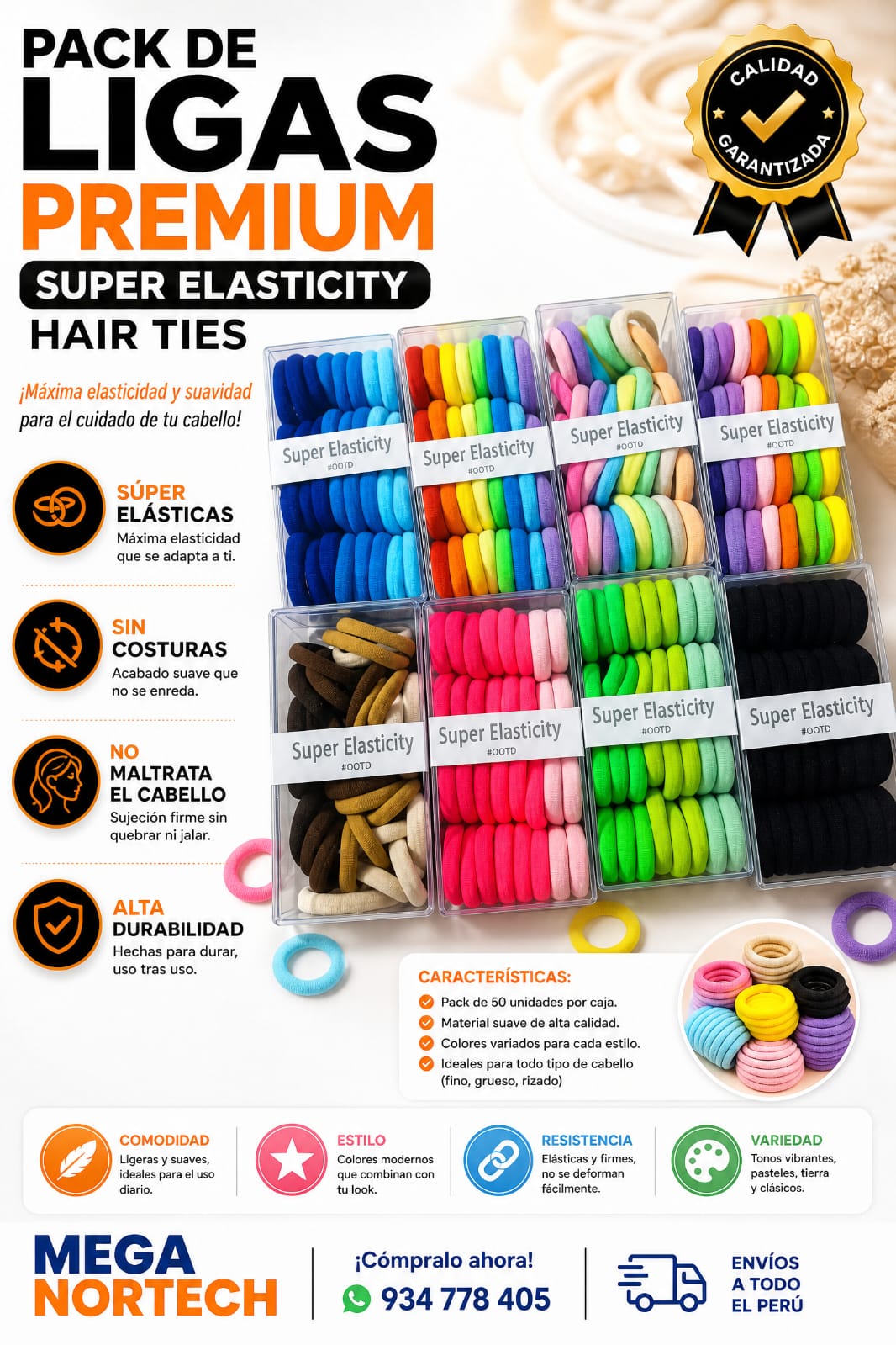 SET SUPER DE COLETS EN STUCHE
