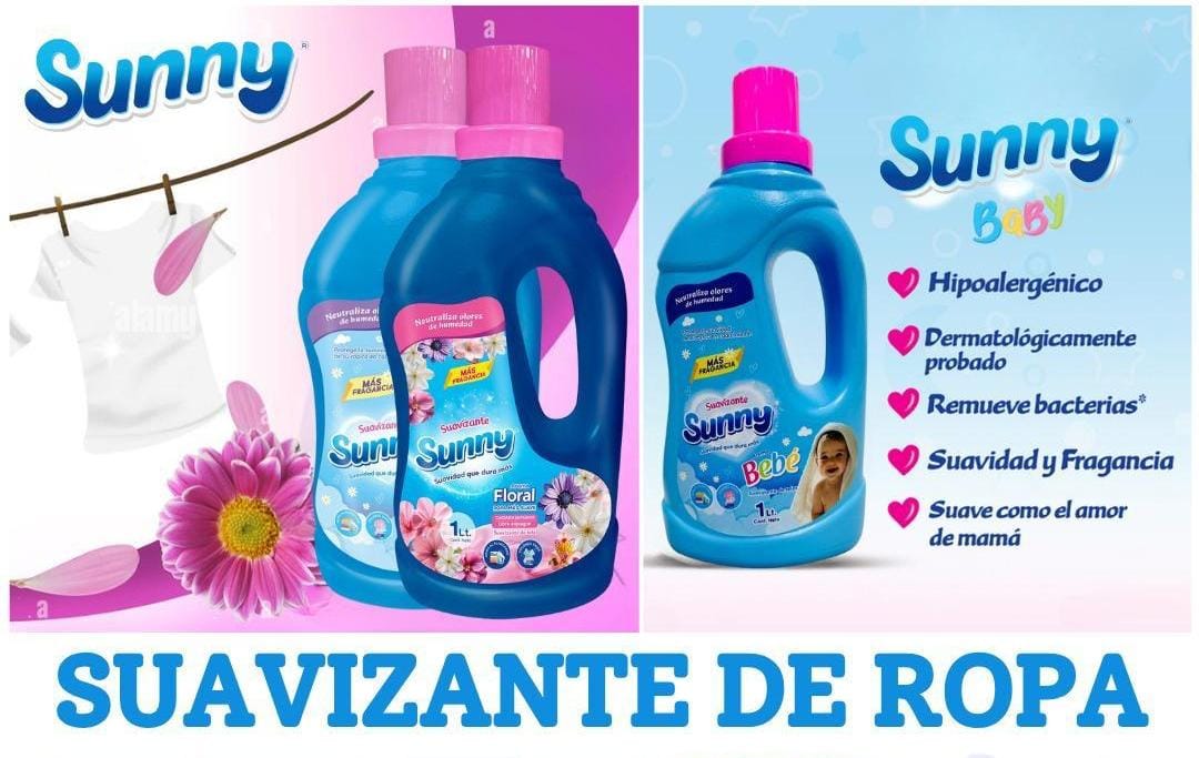 SUAVIZANTE SUNNY AROMA FLORAL Y BEBE