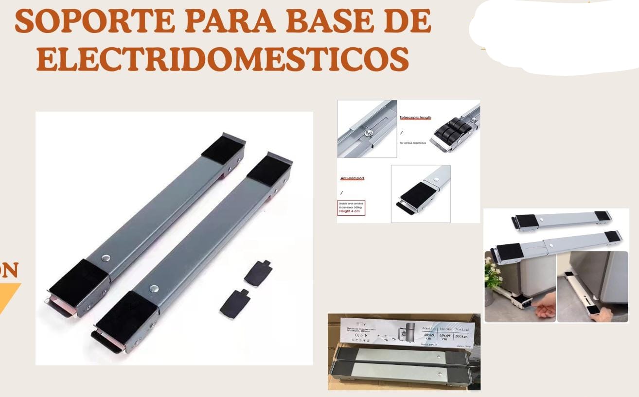 SOPORTE PARA MOVER ELECTRODOMÉSTICOS
