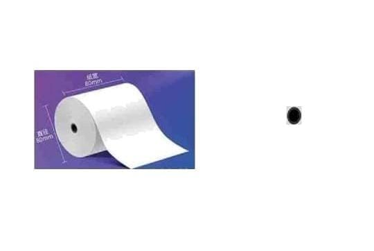 PAPEL TERMICO 80 X 80 - set 5 und