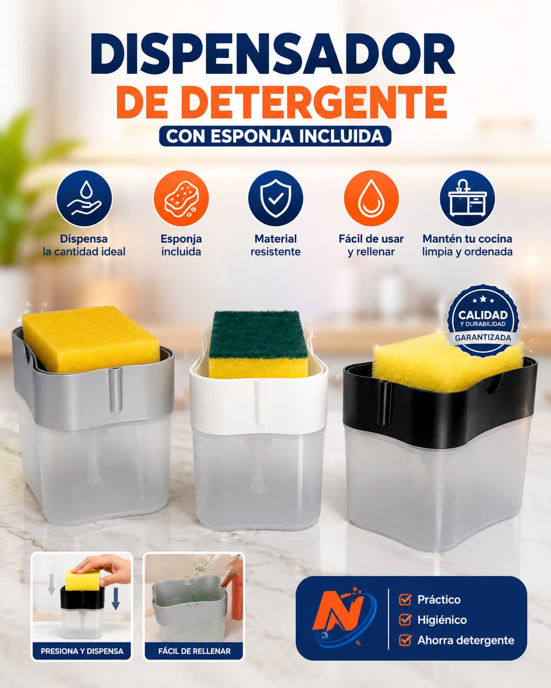 DISPENSADOR DE LAVAVAJILLAS