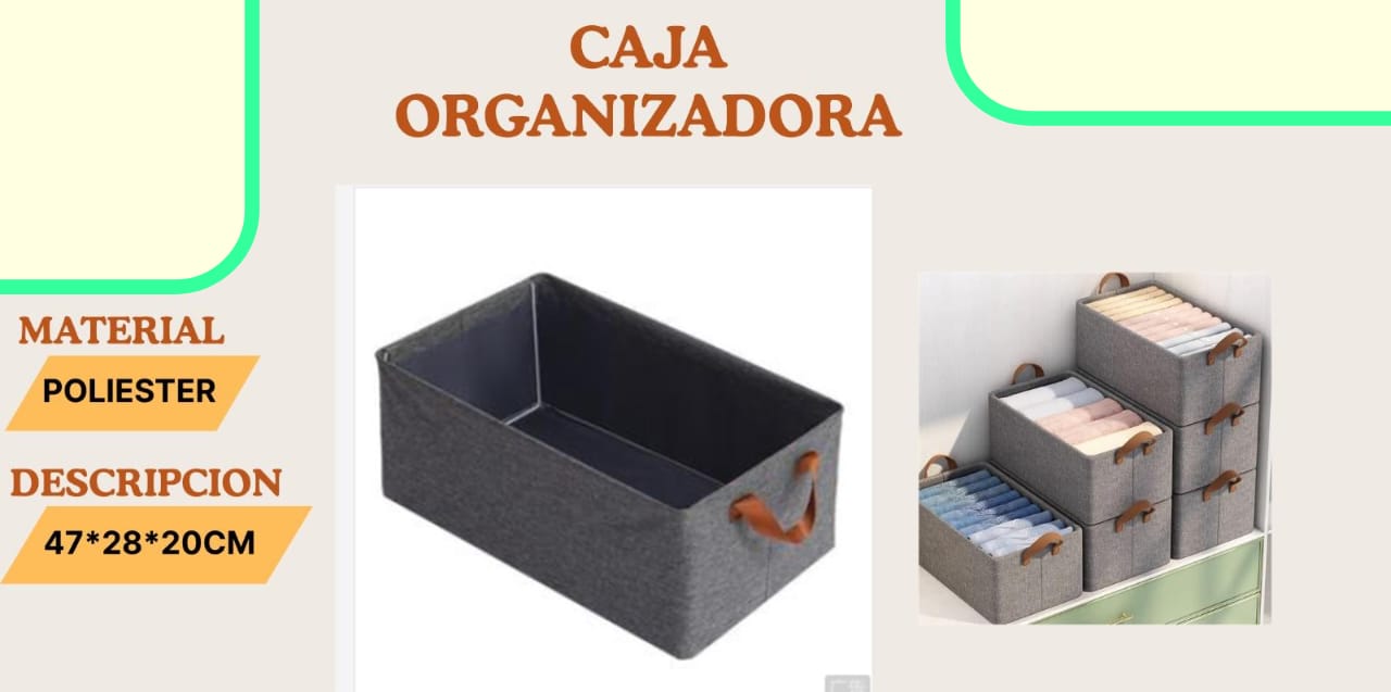 CAJA ORGANIZADORA SIN TAPA
