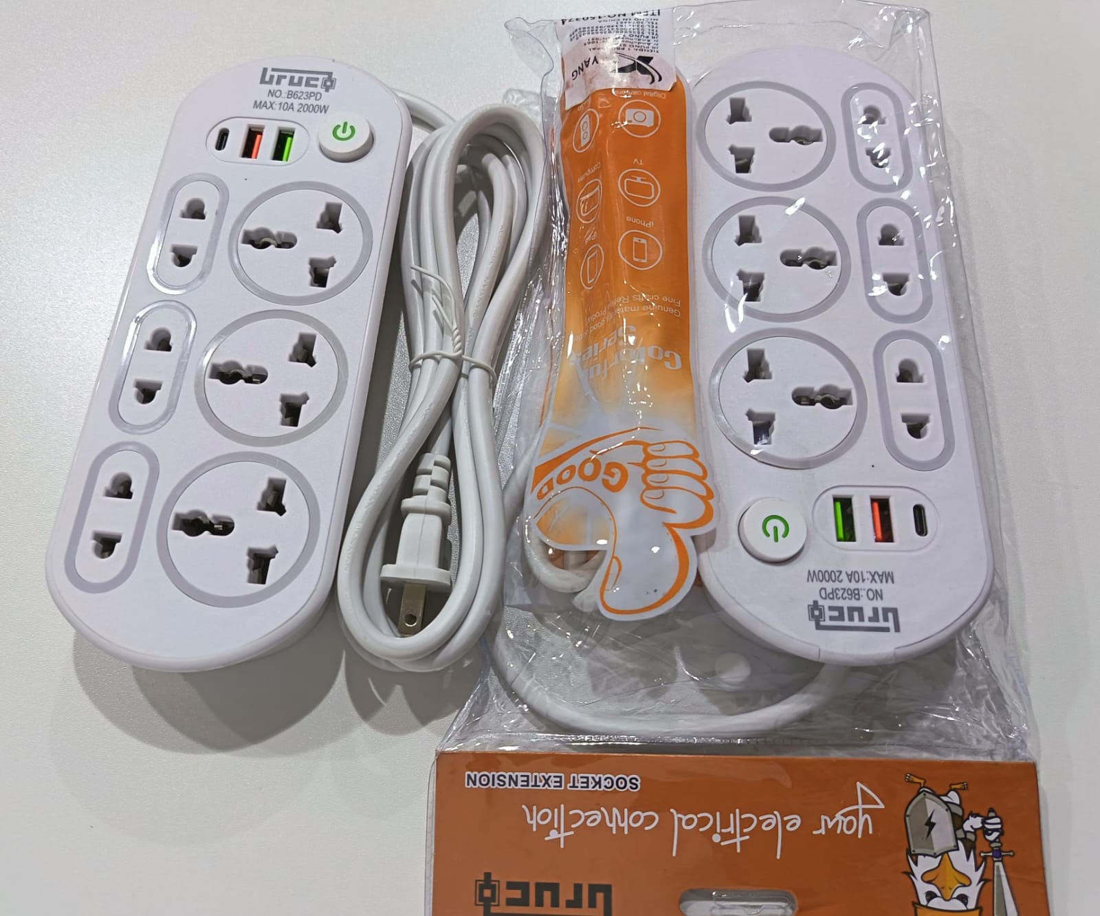 EXTENSIÓN Y ENTRADA USB Y TIPO C
