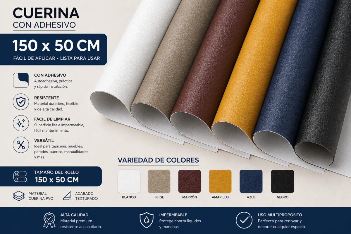 LAMINA AUTOADHESIVA CUERINA