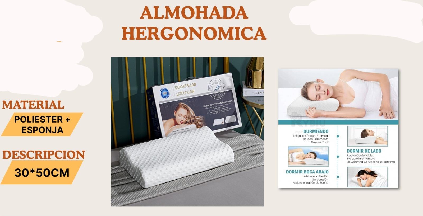 ALMOHADA ERGONÓMICA