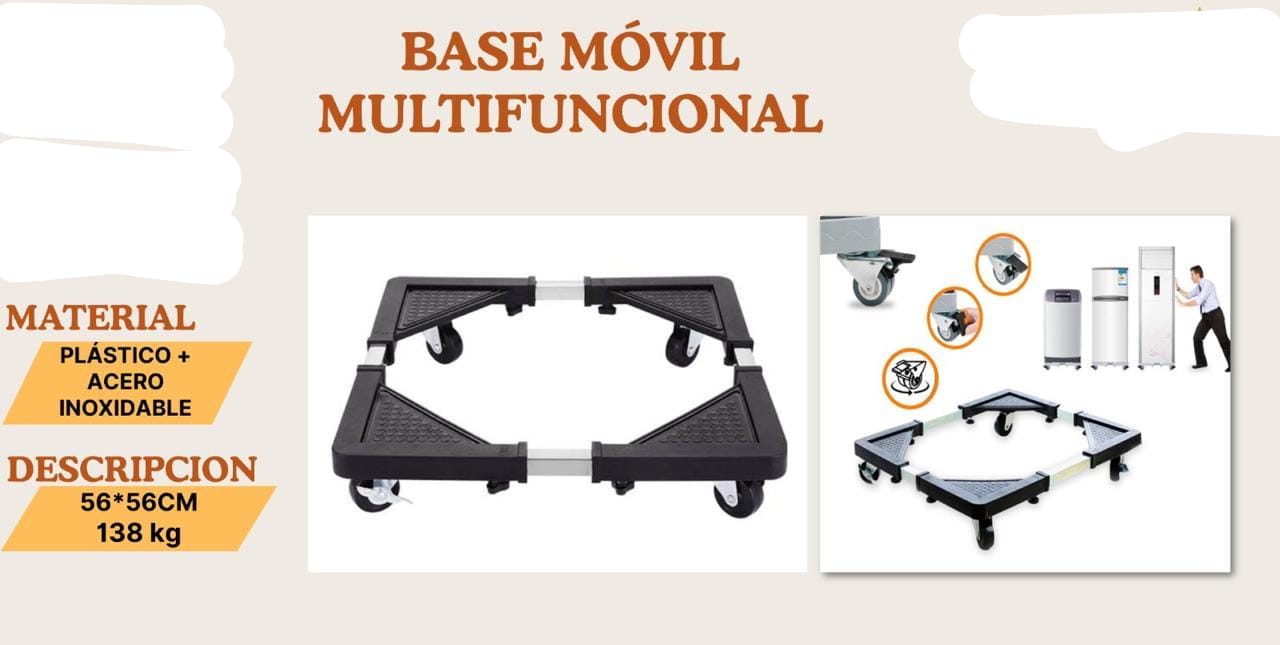 BASE PARA ELECTRODOMÉSTICOS