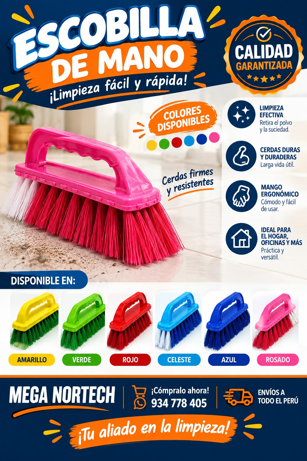 🧹✨ ESCOBILLA DE MANO ✨🧹