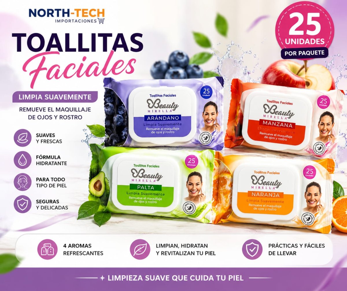PAÑITOS FACIALES BEAUTY