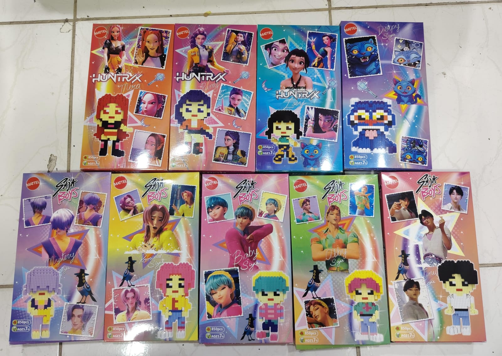 BLOQUES DE LAS GUERRERAS KPOP