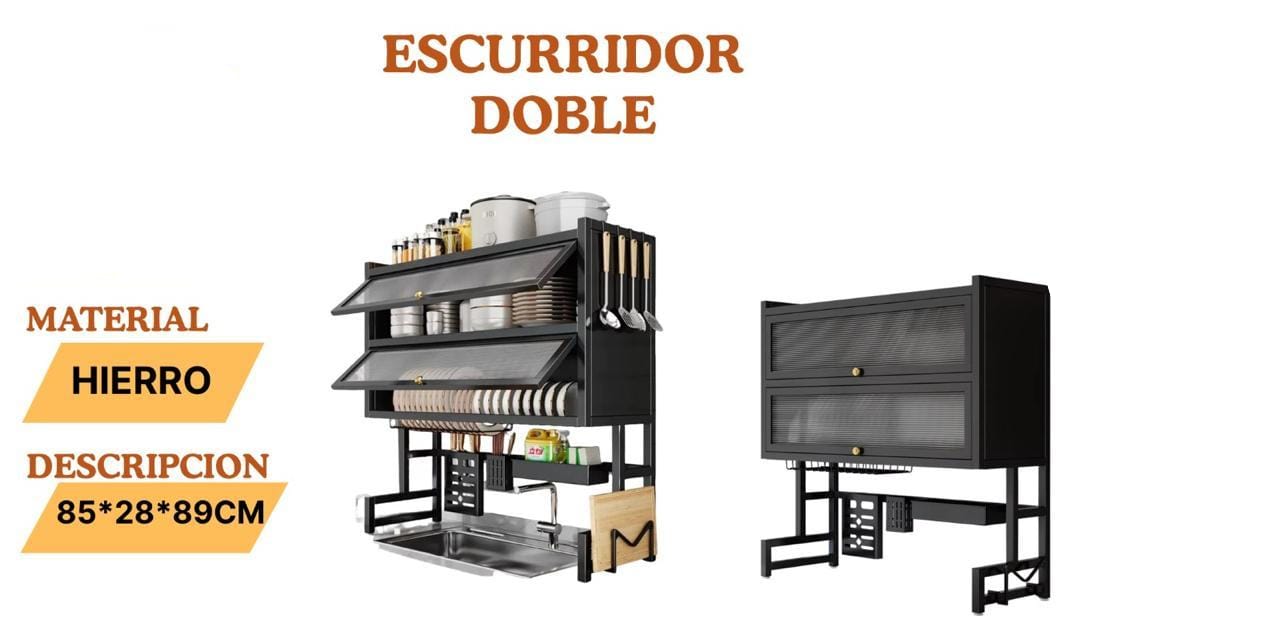 ESCURRIDOR DOBLE NIVEL