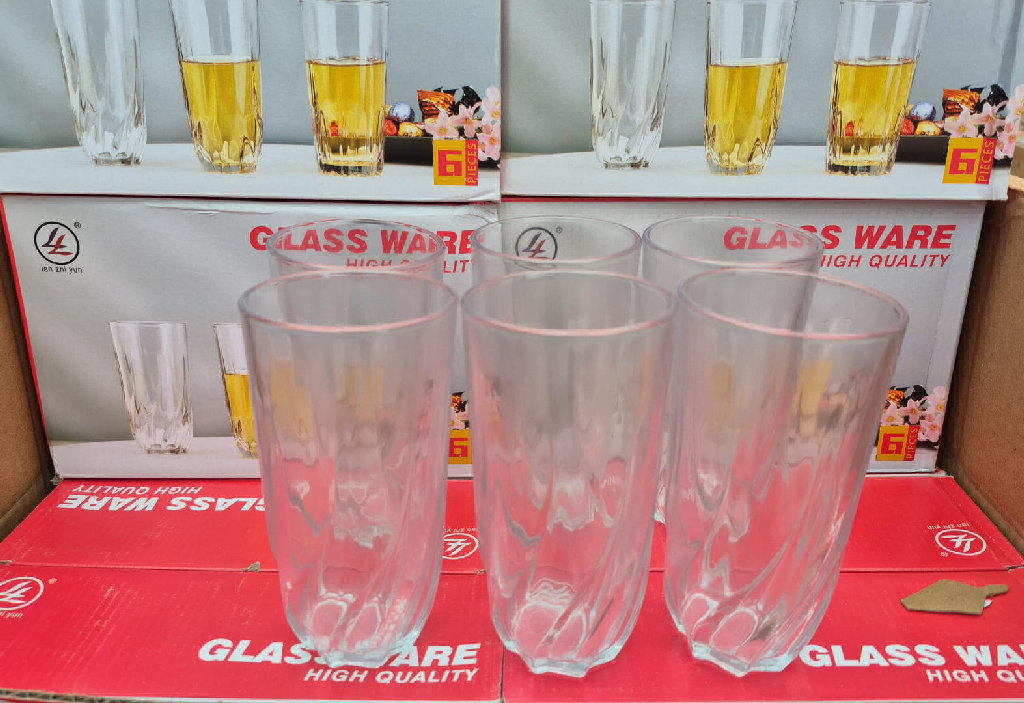 SET DE VASOS DE VIDRIO