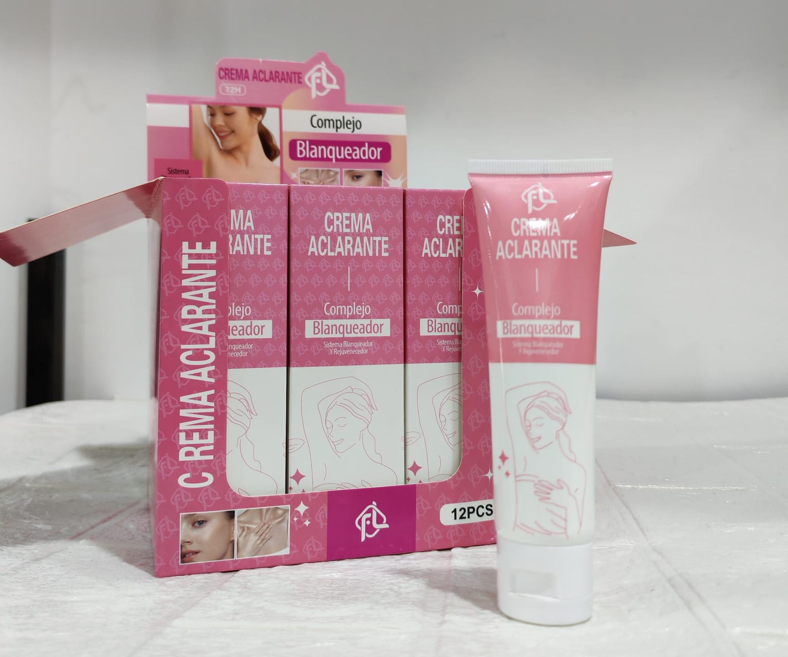 CREMA ACLARANTE PARA EL CUERPO
