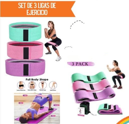 SET DE LIGAS 3 PZ