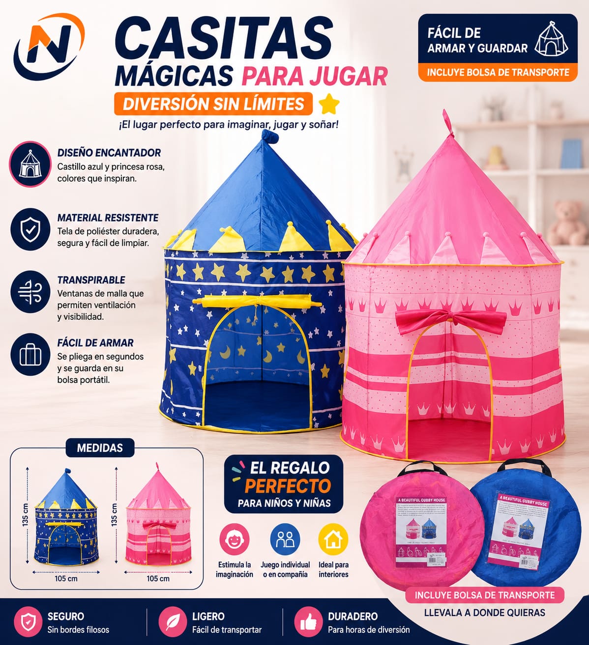 CASTILLO CASA ARMABLE