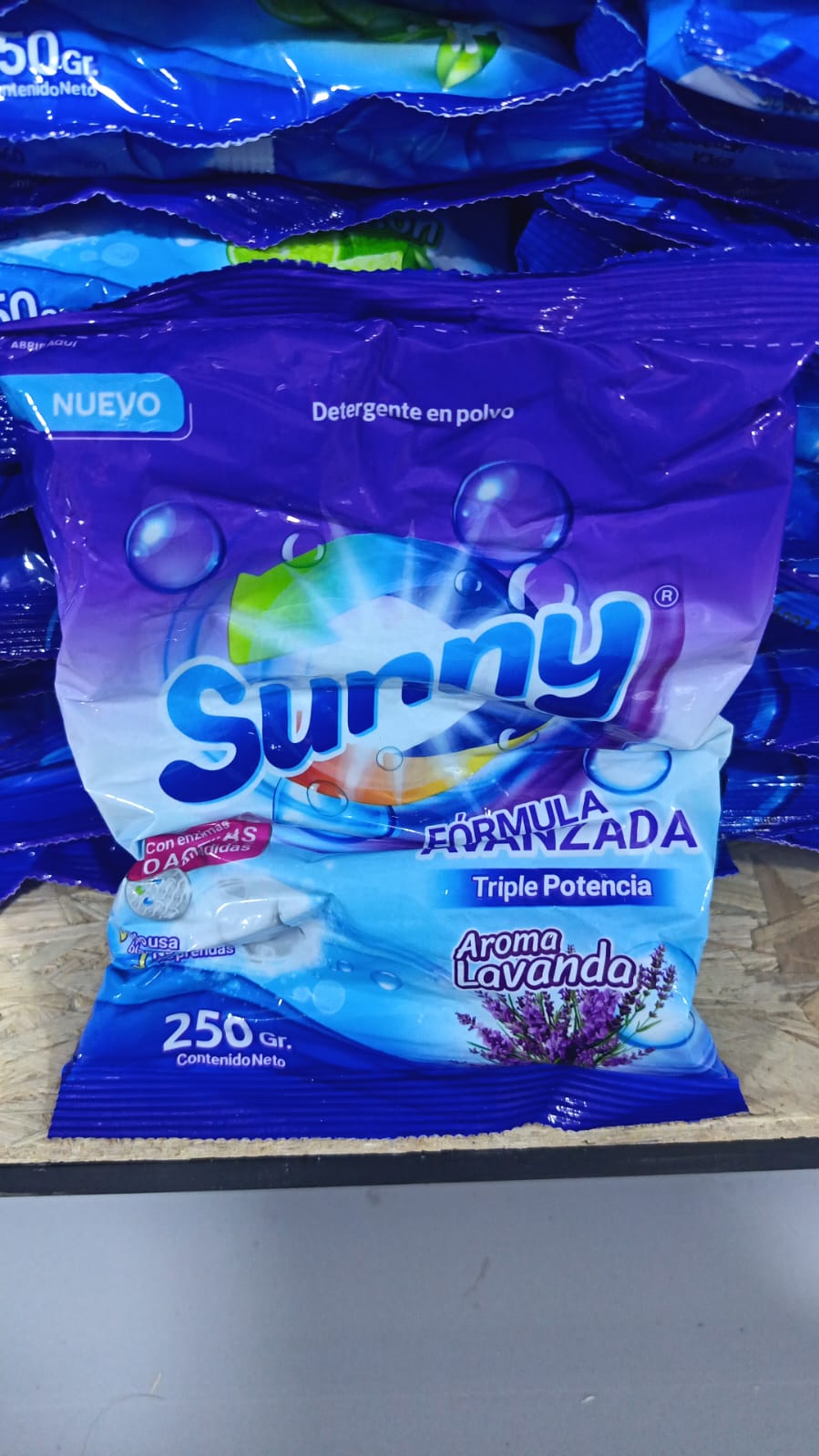 DETERGENTE EN POLVO 250G SUNNY