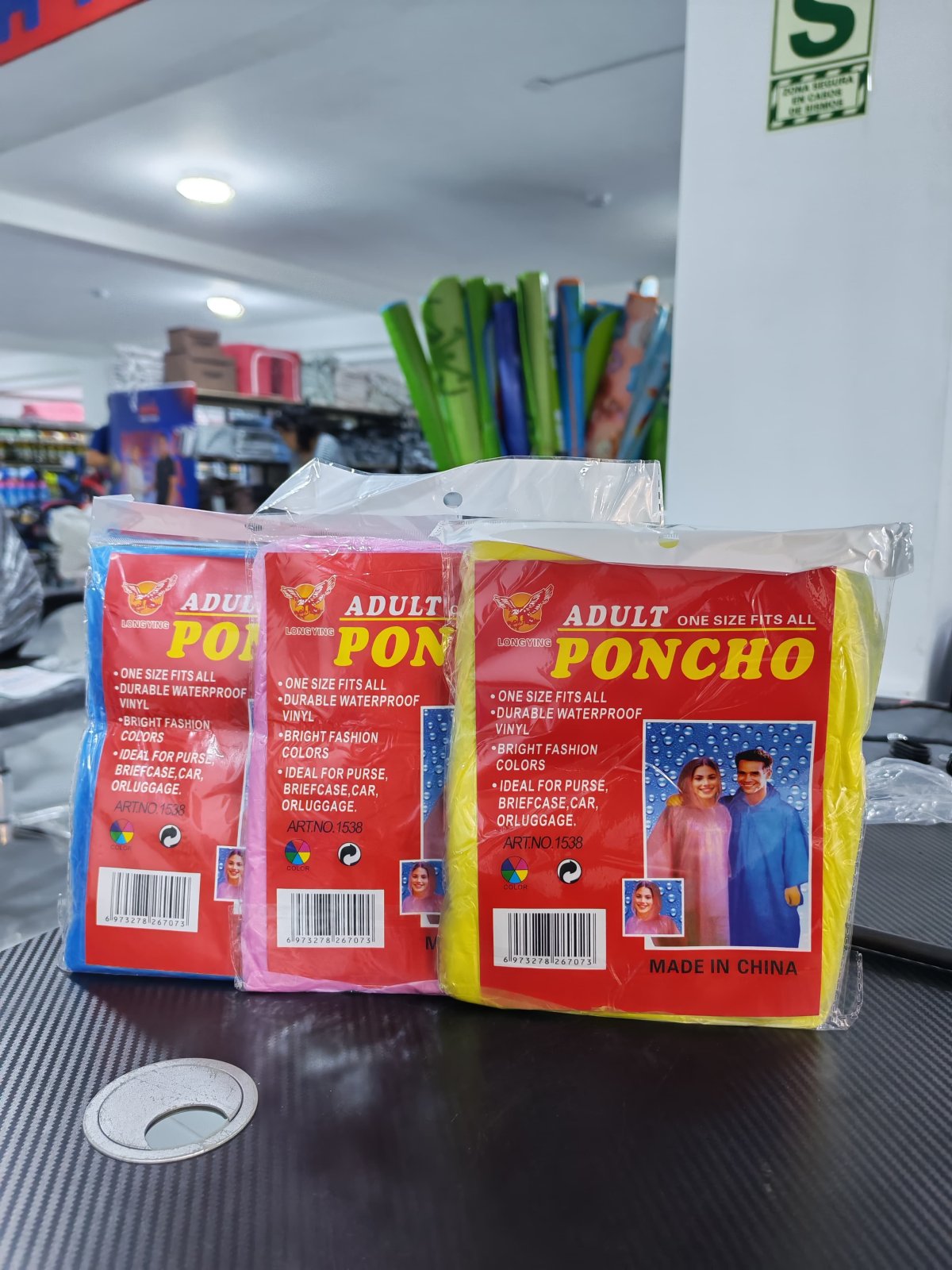 PONCHO DE LLUVIA
