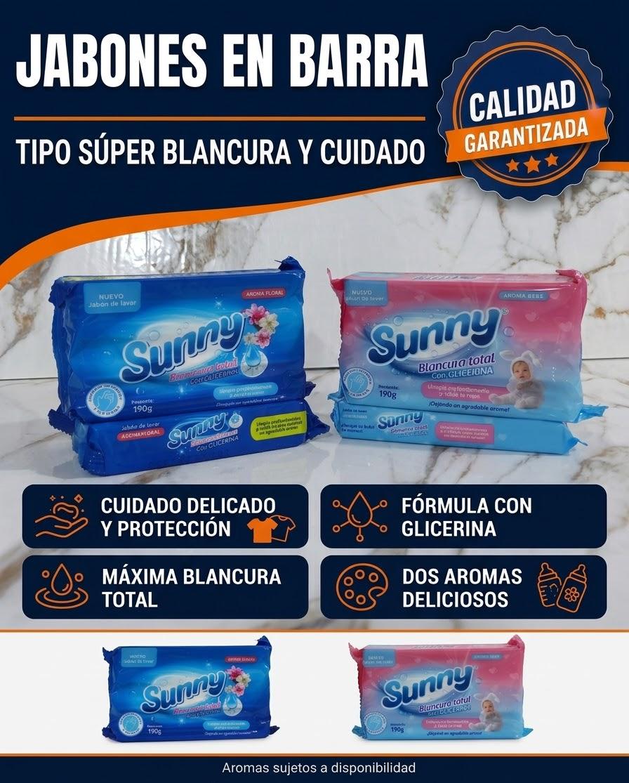 JABON SUNNY 190G