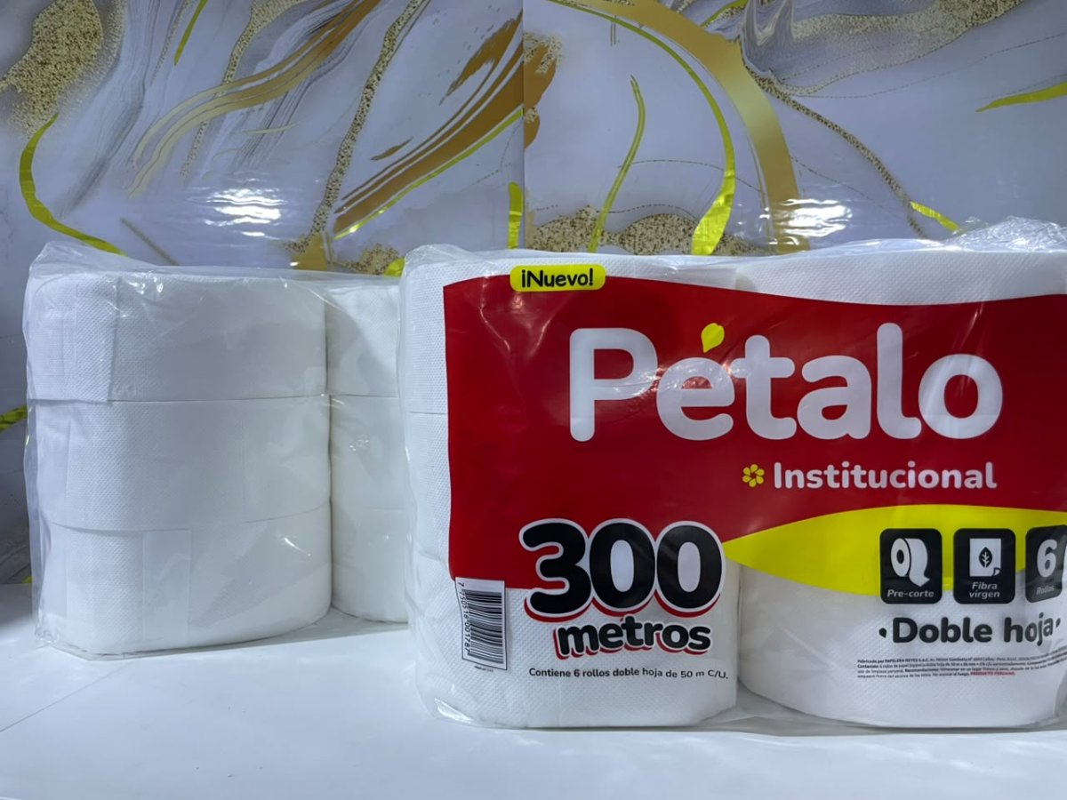PAPEL HIGIÉNICO X6 ROLLO DOBLE HOJA
