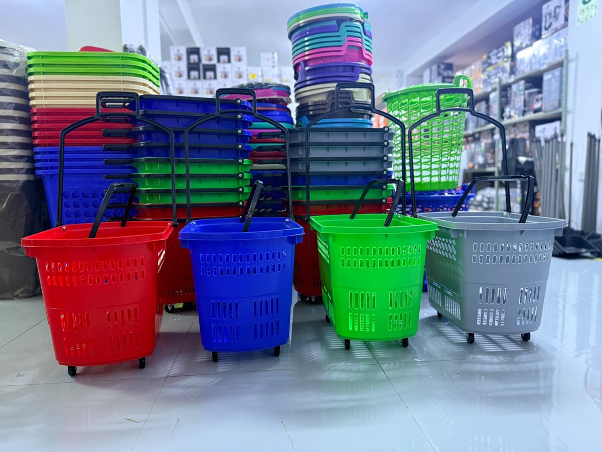 CANASTA DE COMPRAS CON RUEDAS