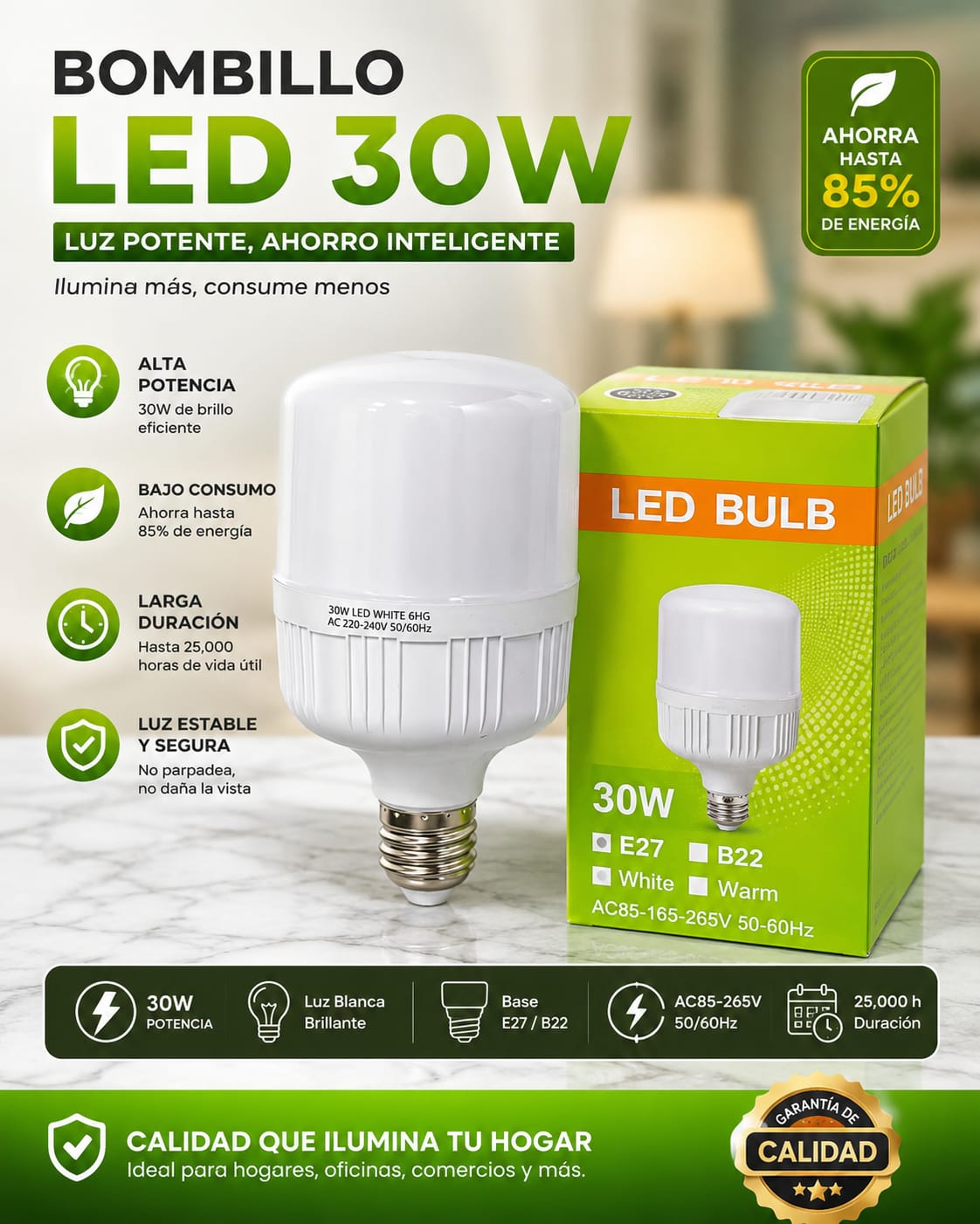 FOCO DE 30W