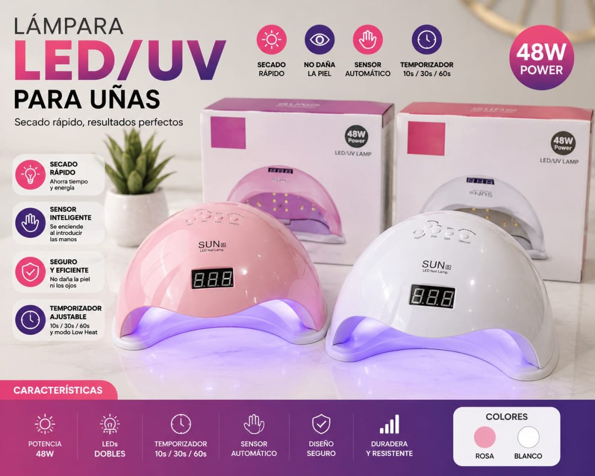 SECADORA DE UÑAS CON PLATAFORMA