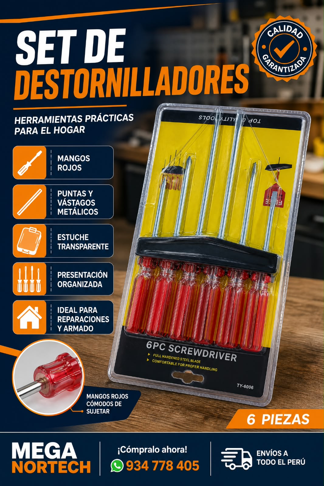 SET DE DESTORNILLADORES🪛