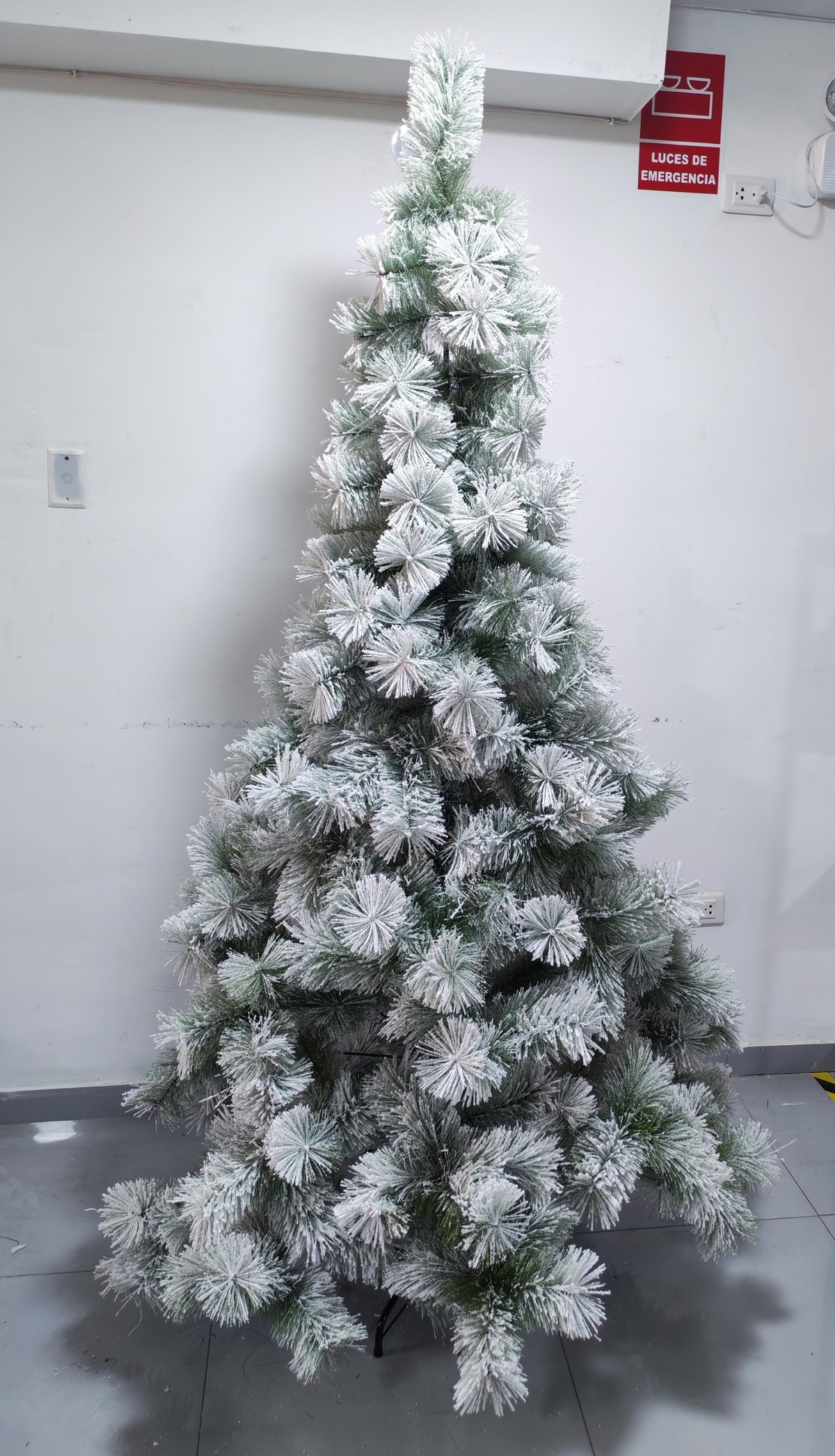 🎄❄️ ÁRBOL DE NAVIDAD NEVADO – ARMADO RAMA POR RAMA 210 CM❄️🎄