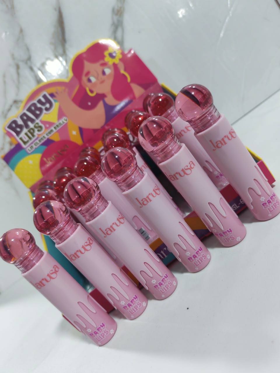 BABY LIPS LIP GLOSS CON BRILLOS - JARUSA