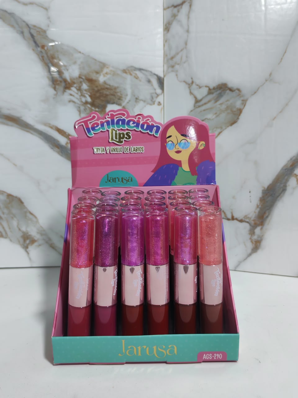 Labial Tentación 2 en 1 labial matte y gloss - JARUSA