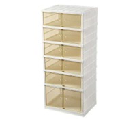 ZAPATERO PLEGABLE 6 NIVELES 2 CUERPOS-BOMA