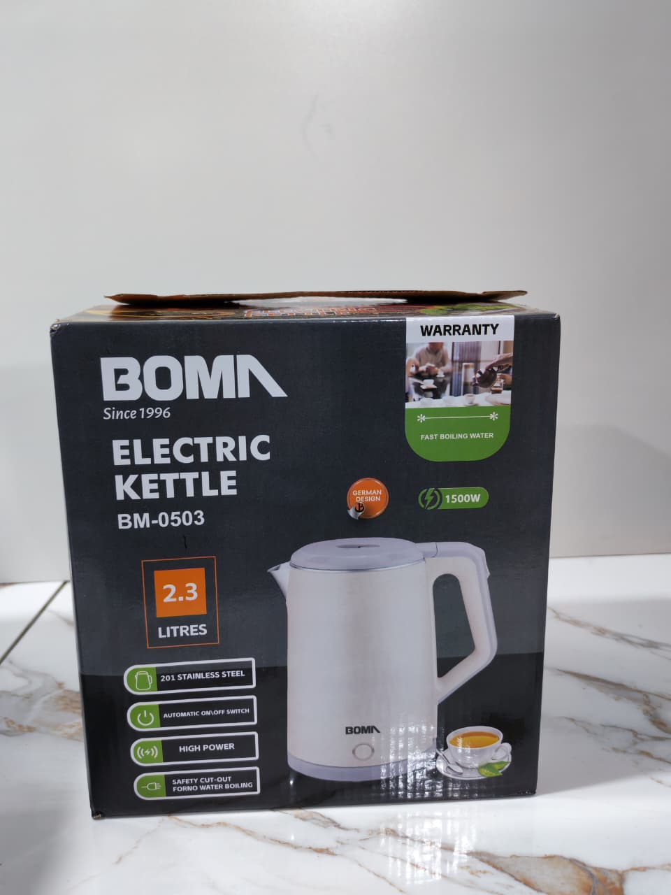 HERVIDOR BOMA DE 2.3L-1500W
