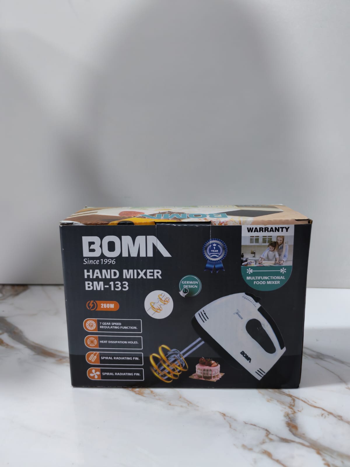 BATIDORA DE MANO BOMA -260W