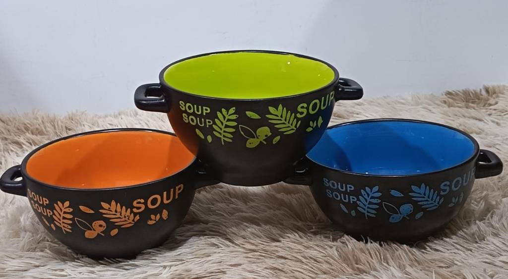 BOWL DE CERAMICA COLORES