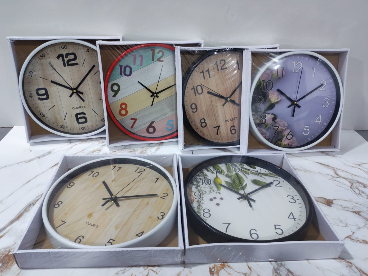 RELOJ DE PARED DE COLORES