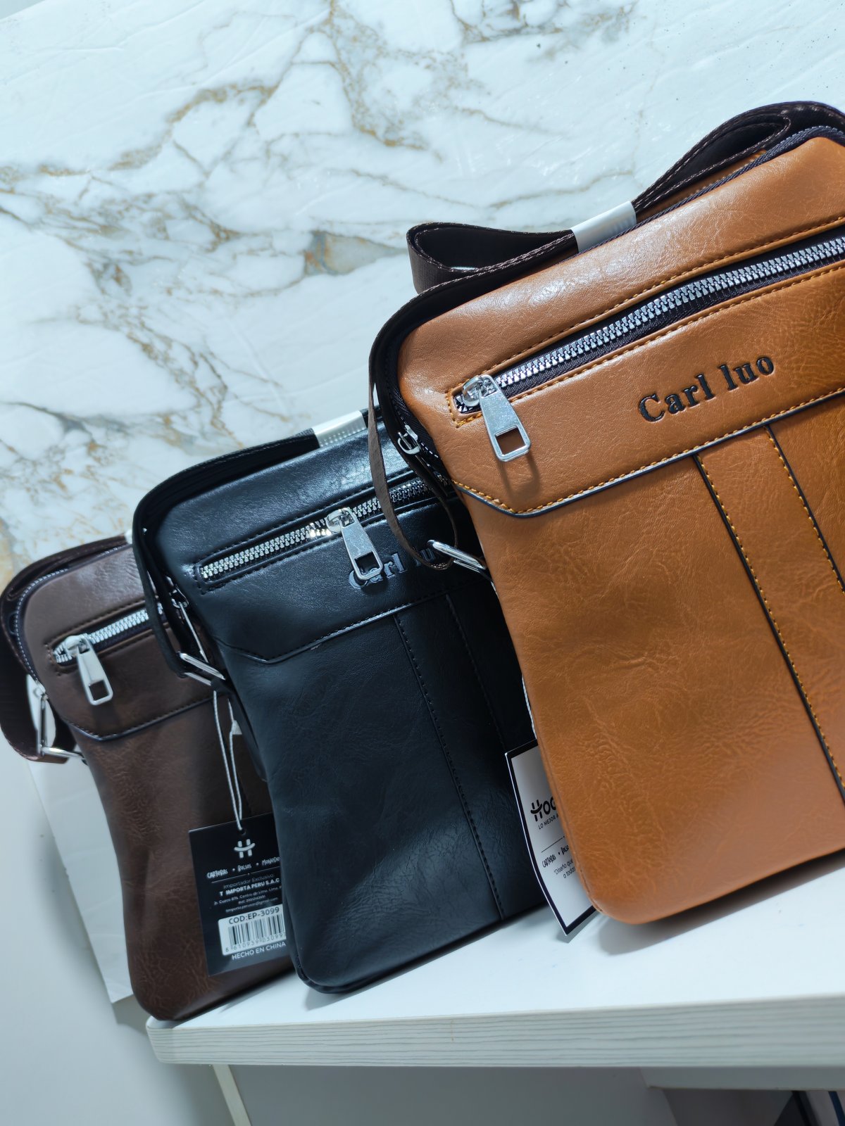 MORRAL ELEGANTE DE CUERO