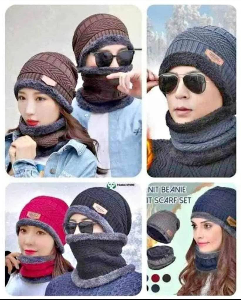 GORRO CON CUELLERA