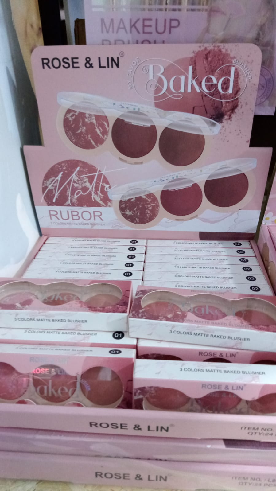 Rubor mate de tres colores L8168