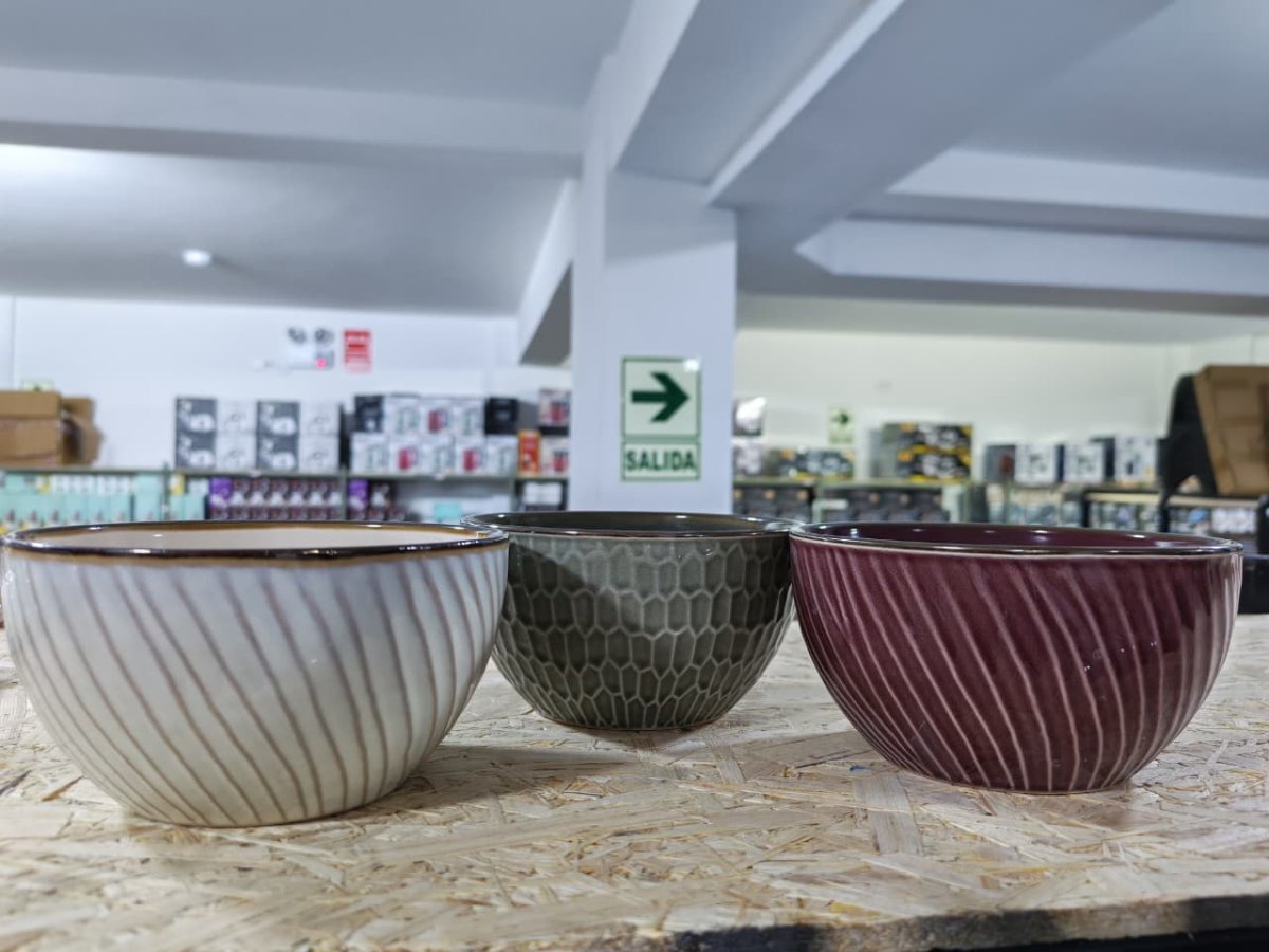 BOWL PLATO DE LOZA LUJUSO 16 CM- LI-457