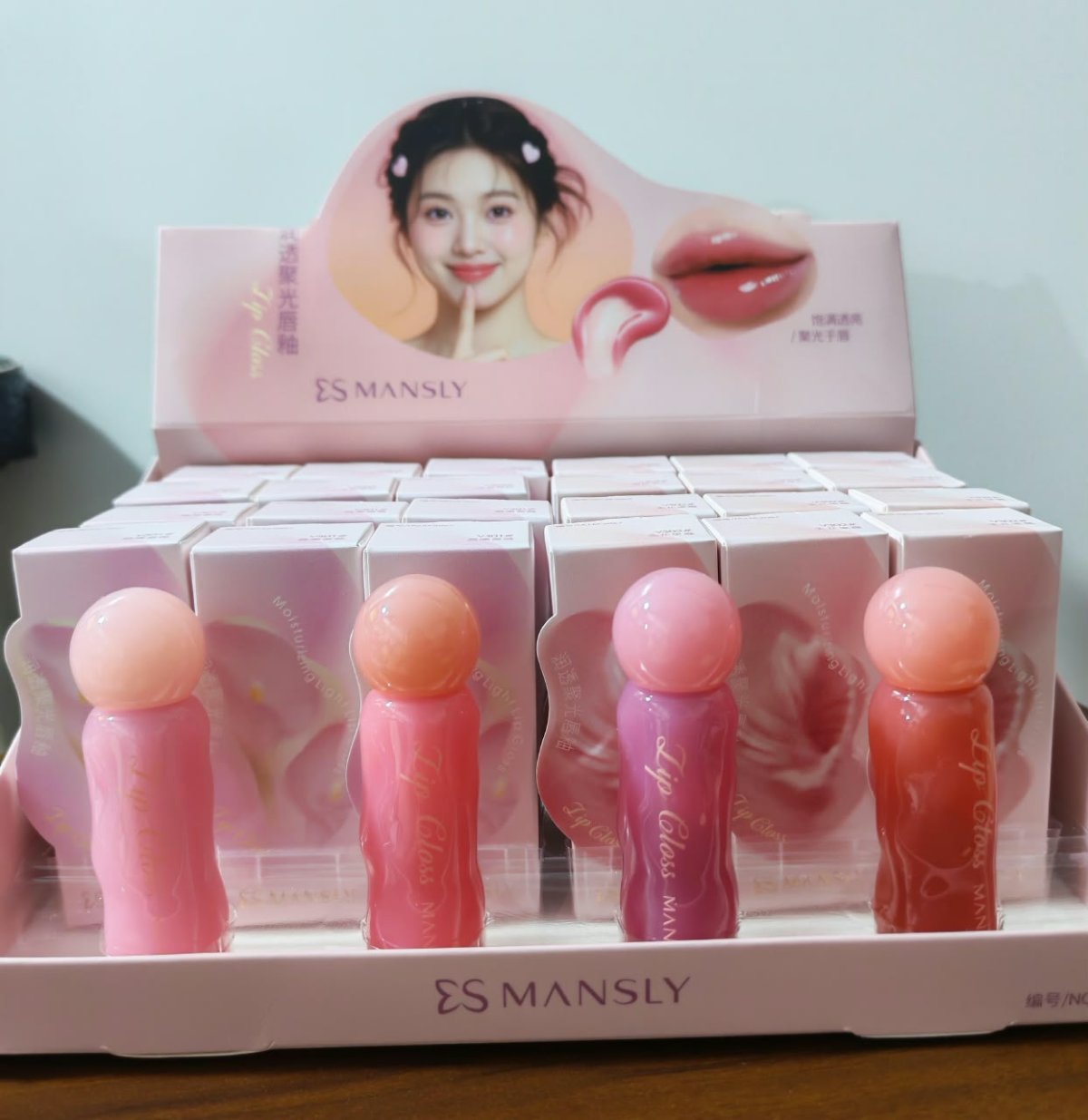 LABIAL GLOSS CON COLOR MANSLY