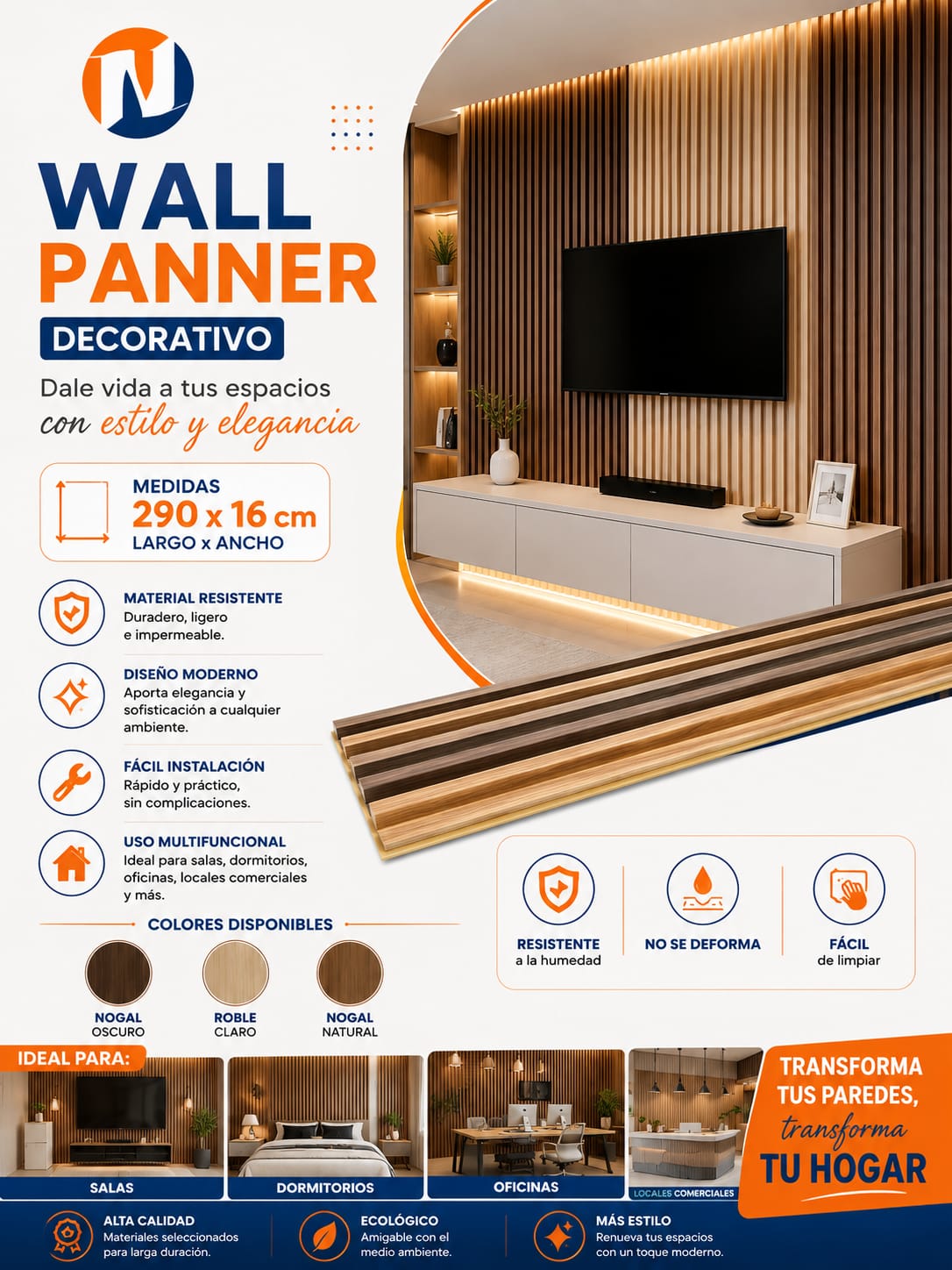 WALL PANNER WPC-CLASICO PA01