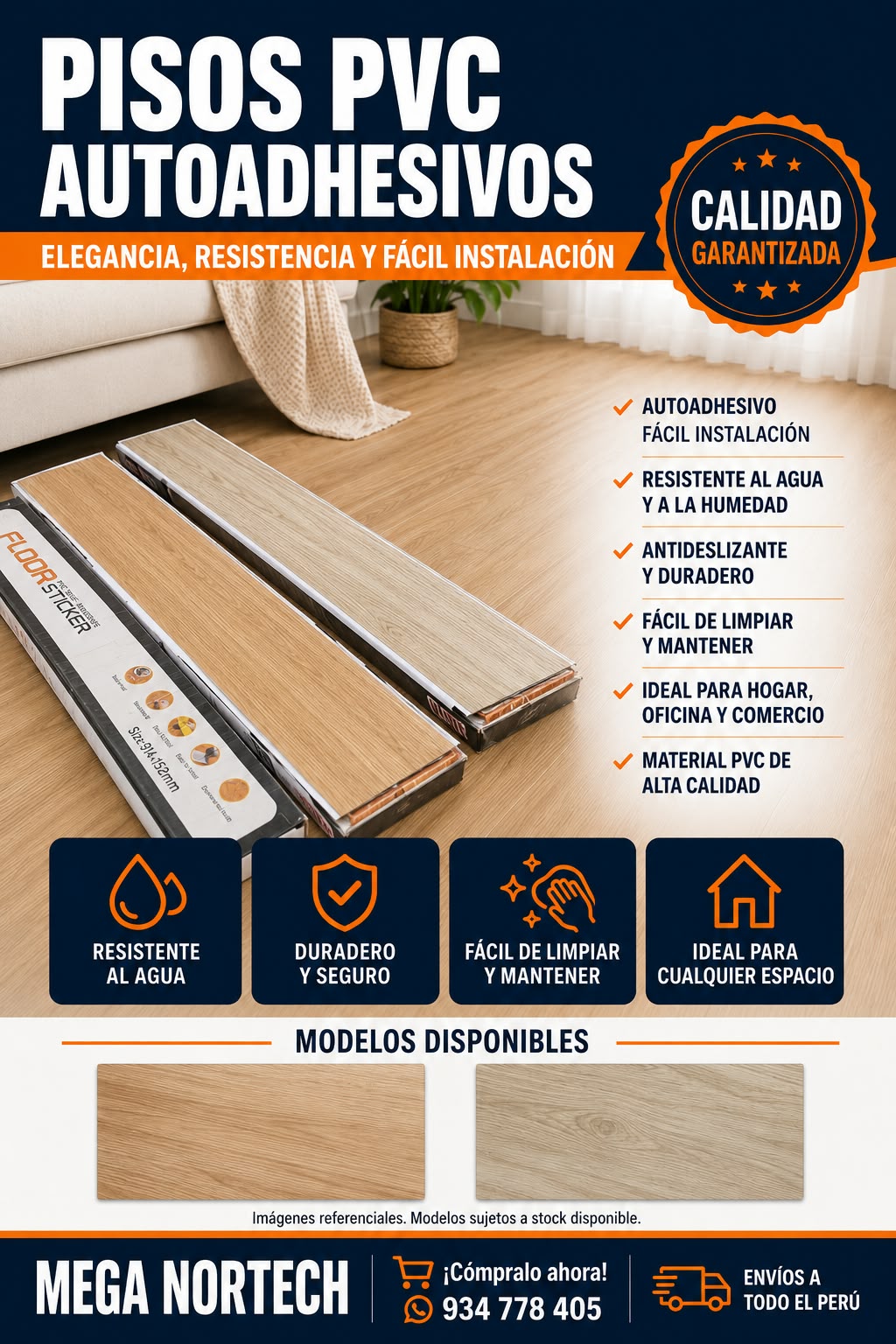 PISOS PVC x 36pz PI04