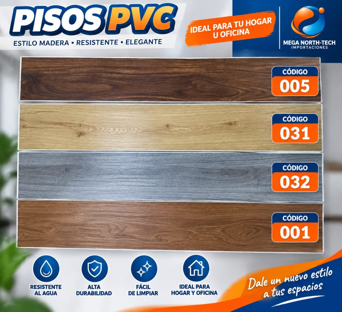 PISOS PVC x 36pz PI04