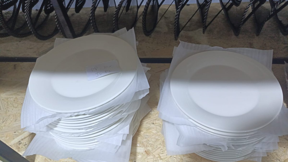 PLATO CIRCULAR TENDIDO BLANCO