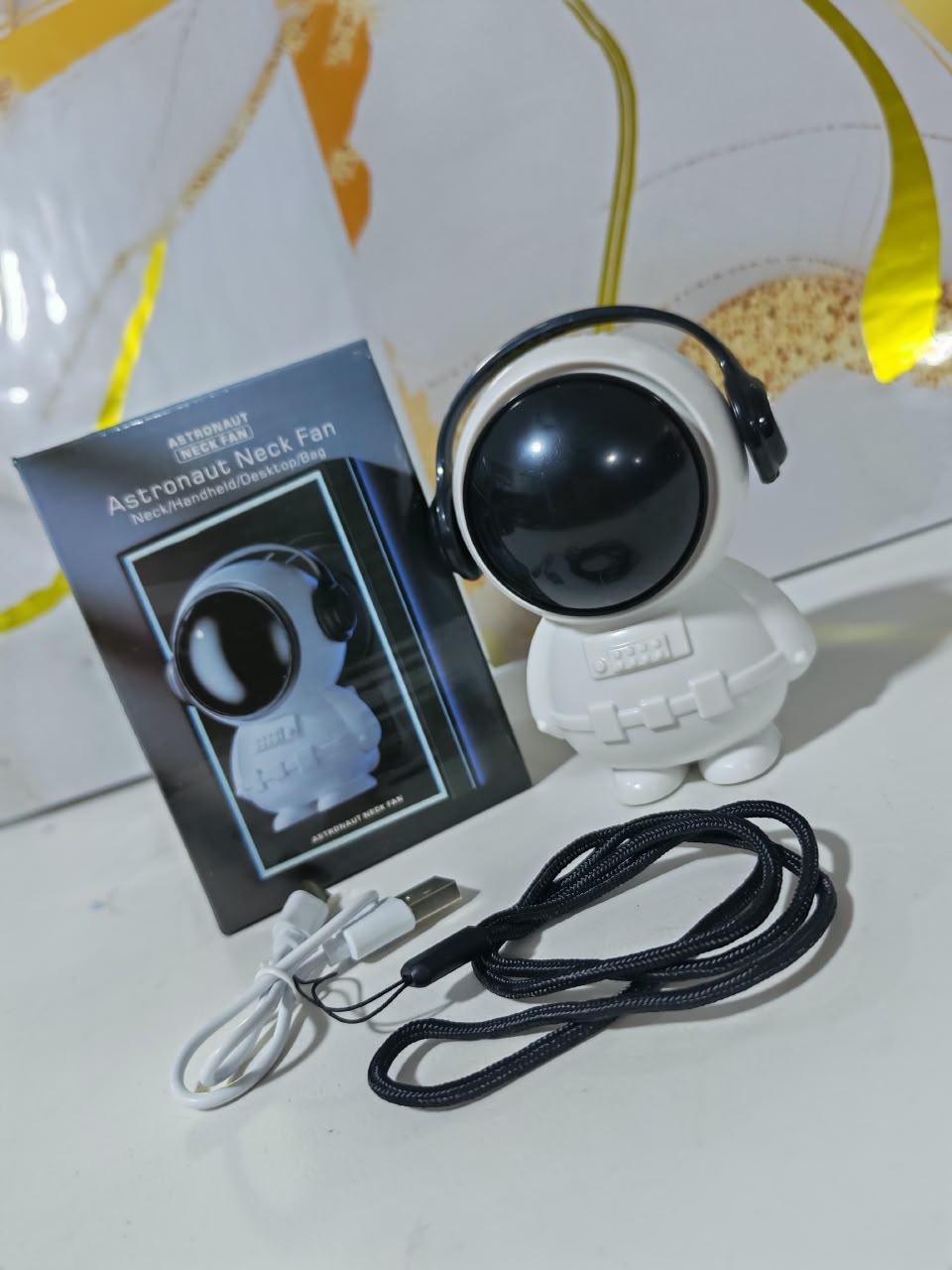 VENTILADOR MANUAL ASTRONAUTA RECARGABLE