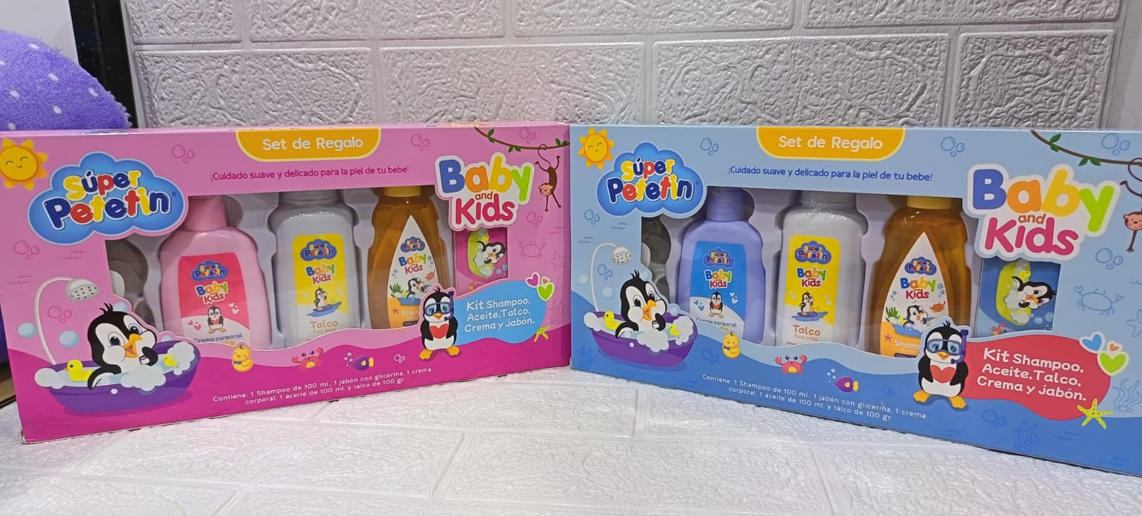 SET DE BAÑO SUPER PETETIN