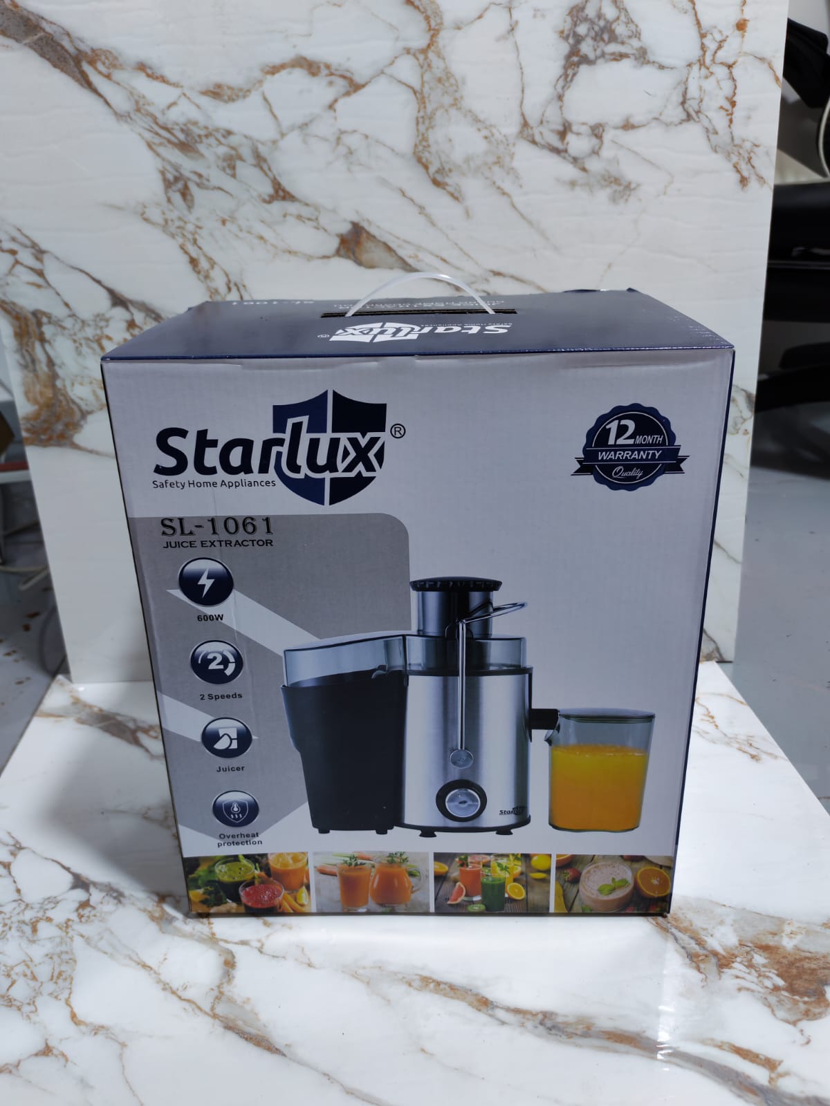 EXTRACTOR ELECTRICO STARLUX DE 1.2L/600W