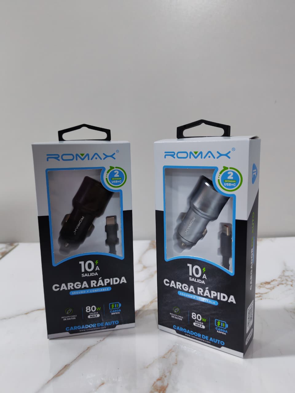 CARGADOR ROMAX PARA CARRO