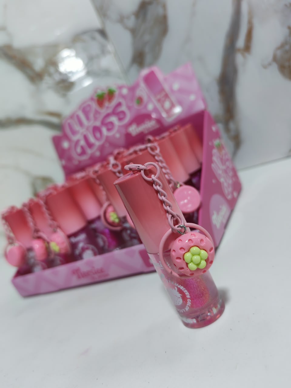 LABIAL GLOSS LIP GLOSS FRESA- JARUSA
