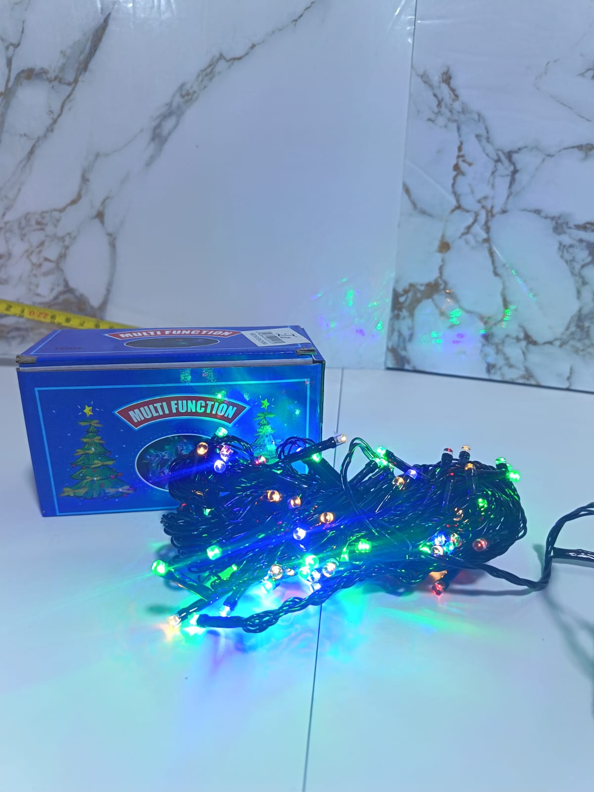 LUZ NAVIDEÑA LINEAL DE 100 FOCOS