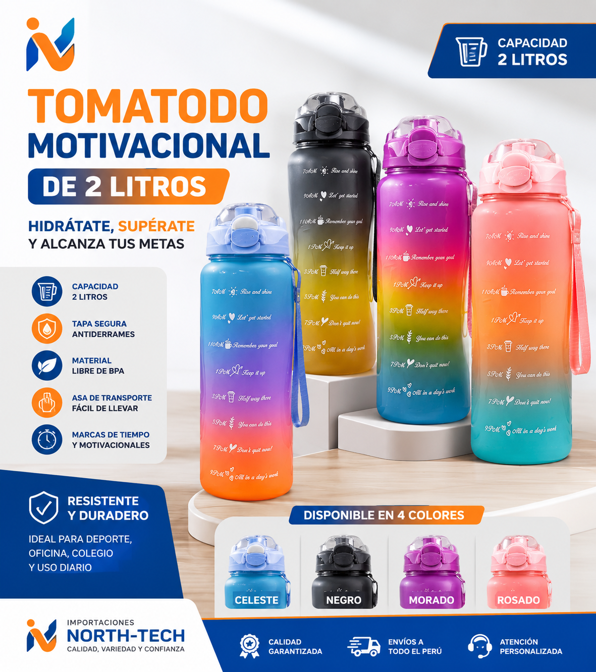 TOMATODO CASUAL DE 2 LITROS